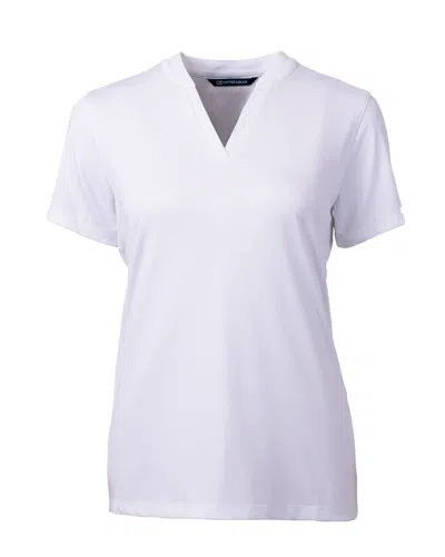 CUTTER & BUCK FORGE HEATHERED STRETCH WOMENS BLADE T-SHIRT 