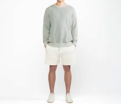 My Favorite French Terry Crewneck Sweatshirt In Sage