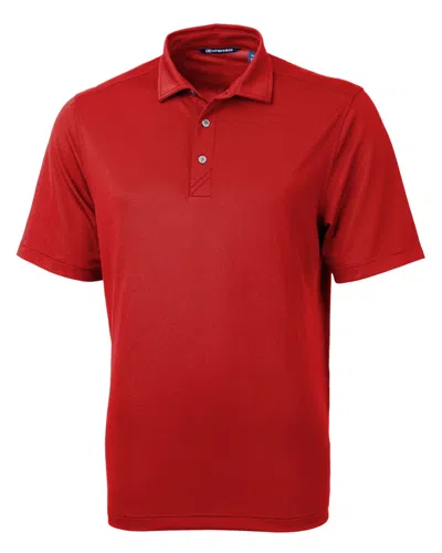 Cutter & Buck Advantage Refresh Epic Confidence Recycled Womens Tri-blend Pique Polo In Red