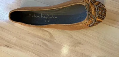 Meher Kakalia Women Bizi Ballet Shoes In Gold