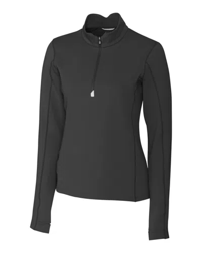 Cutter & Buck Traverse Stretch Quarter Zip Womens Pullover Jacket