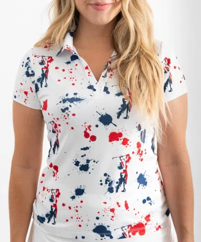 Yatta Golf The British Polo. Women's. Limited Edition. In White