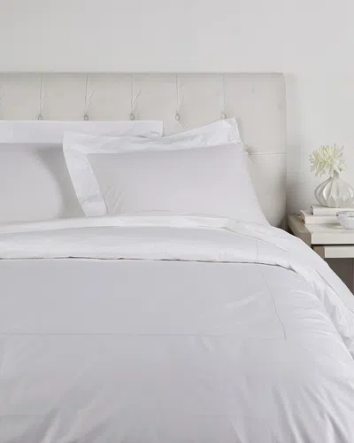 Maurizio Italy Single Line White Embroidered Duvet Set