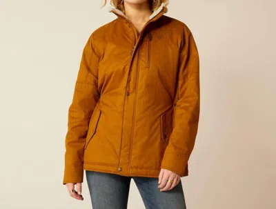 Ariat Grizzly Insulated Jacket In Chestnut