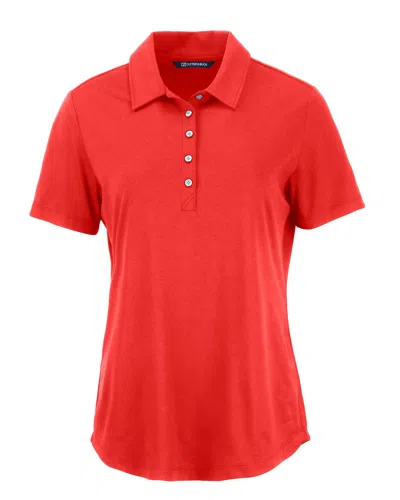 CUTTER & BUCK COASTLINE EPIC COMFORT RECYCLED WOMENS POLO 
