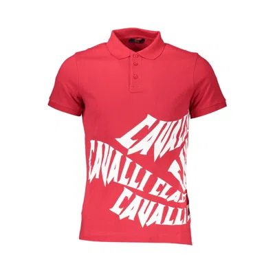 Cavalli Class Man T-shirt Red Size Xl Cotton In Red