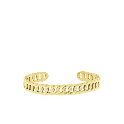 Marlyn Schiff Women's Curb Link Cuff Bracelet In Gold