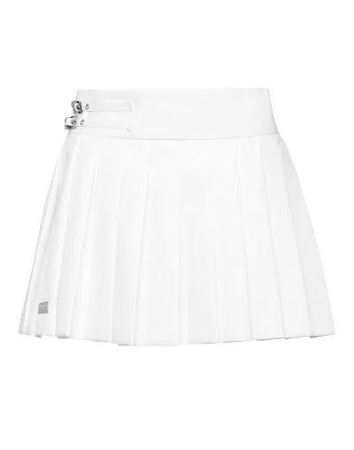 Philipp Plein Skull Pleated Mini Skirt