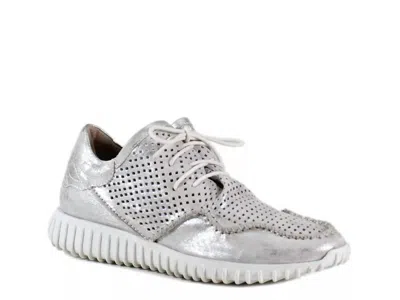 Diba True Women's Poker Hand Sneakers In Silver Metallic
