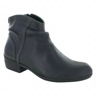 Wolky Women's Winchester Waterproof Bootie In Antracite