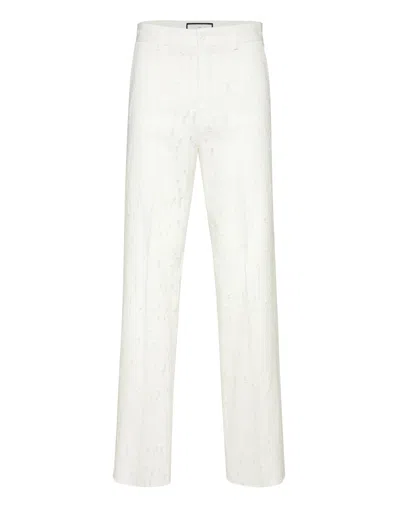 Philipp Plein Destroyed Trousers