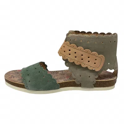 Think Women's Shik Sandal In Salbei/kombi In Multi