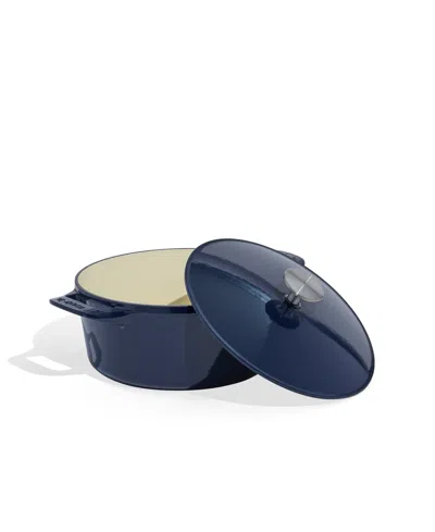 Made In Enameled Cast Iron 5.5-quarts Round Dutch Oven With Lid