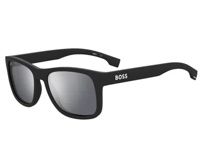 Hugo Boss Silver Square Men's Sunglasses Boss 1568/s 0003/t4 55