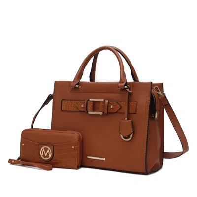 Mkf Collection By Mia K Virginia Vegan Leather Women's Tote Bag With Wallet By Mia K