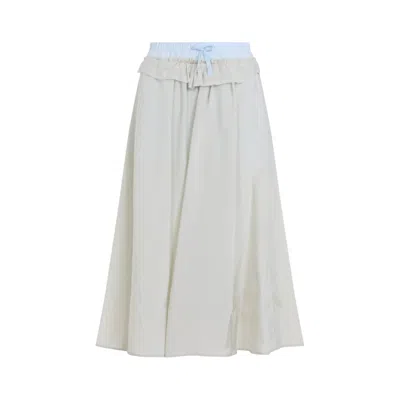 Maison Margiela Beige Aloe Anonymity Of The Lining Skirt