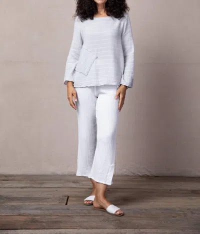 Habitat Seaside Holiday Double Cotton Easy Pant In White