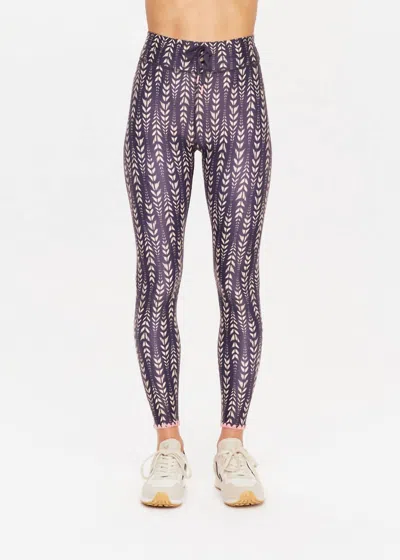 The Upside Mystic 25in. Midi Pant In Abstract