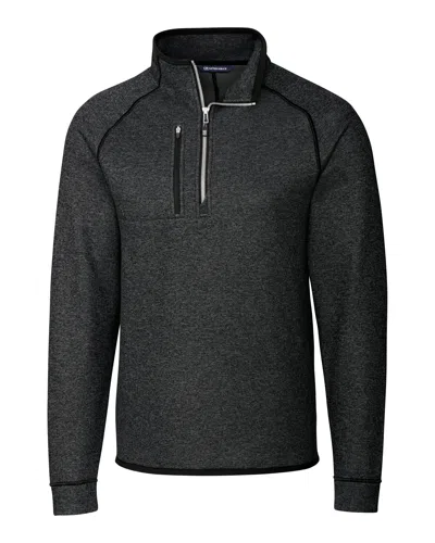 Cutter & Buck Mainsail Sweater-knit Mens Big And Tall Half Zip Pullover Jacket
