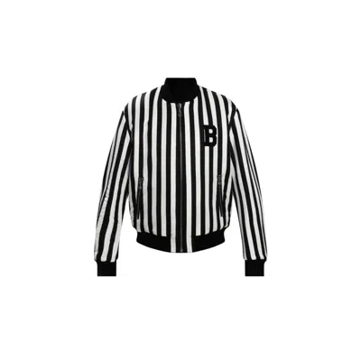Shop Balmain Polyamide Men's Jacket