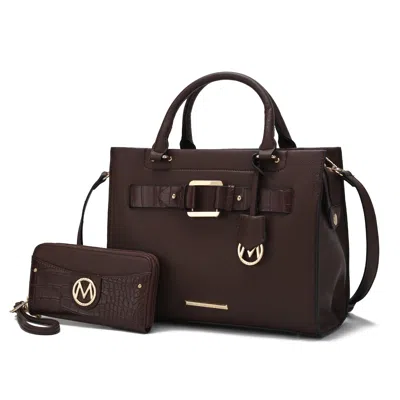 Mkf Collection By Mia K Virginia Vegan Leather Women's Tote Bag With Wallet By Mia K
