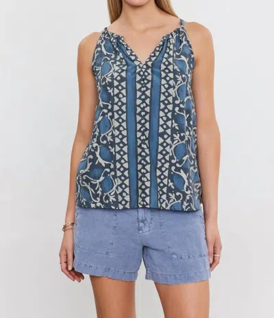 Velvet By Graham & Spencer Rhea Silk-blend Top