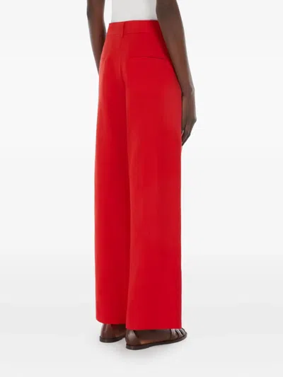 S Max Mara Linen Cropped Trousers