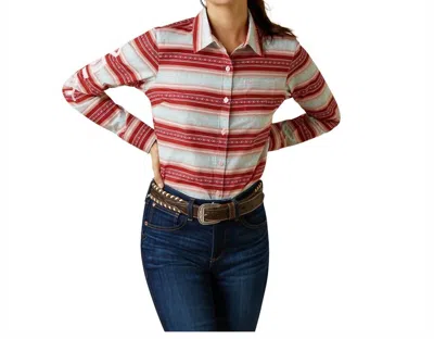 Ariat Team Kirby Long Sleeve Shirt In Multi