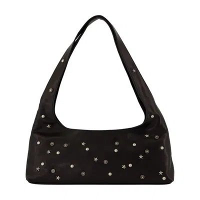 Margesherwood Halter Shoulder Bag - Leather - Black