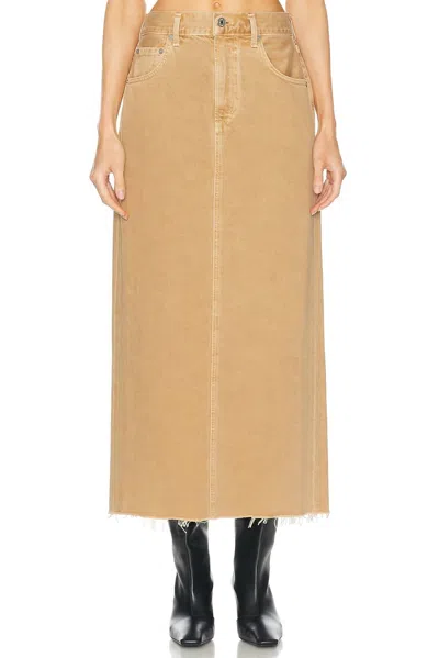 Citizen Of Humanity Verona Column Skirt In Seychelles