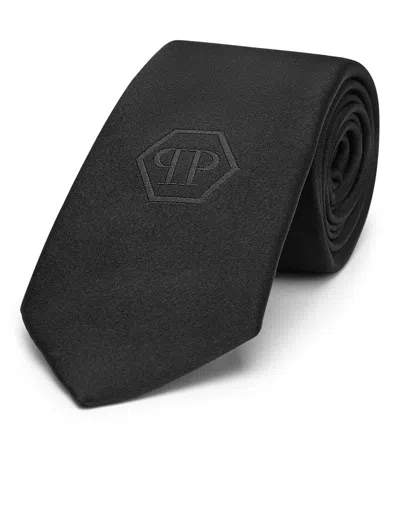 Philipp Plein Thick Tie Hexagon