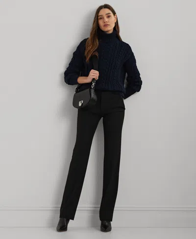 Ralph Lauren Petite Straight-leg Pants In Blue