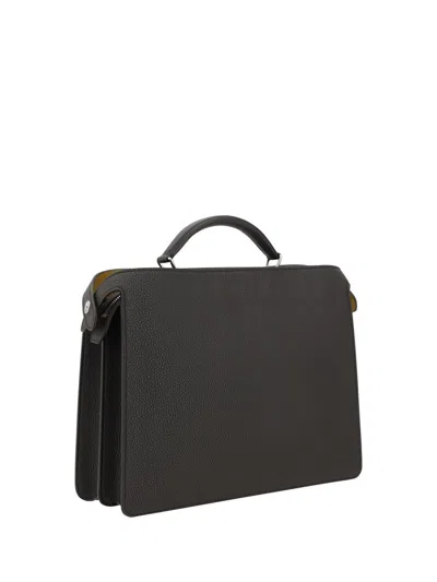 Fendi Top Handle Shoulder Bag With Removable Strap