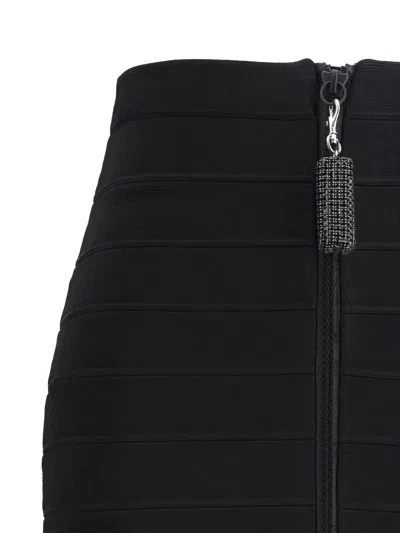 Self-portrait Women Lace Detail Midi Skirt