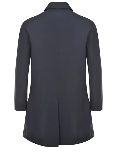 Herno Faux Fur Collar Wool-blend Car Coat