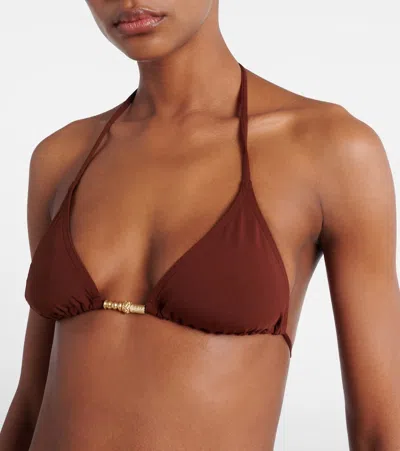 EPHEMERE缀饰比基尼上装