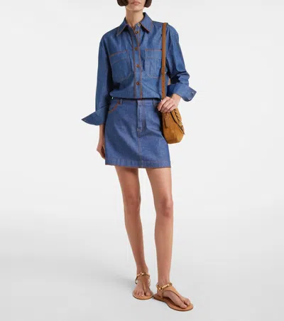 Zimmermann Ascension Oversize Denim Shirt