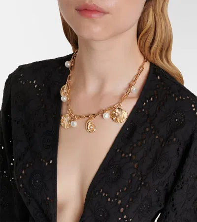 Melissa Odabash Pia Cotton Lace Top In Black