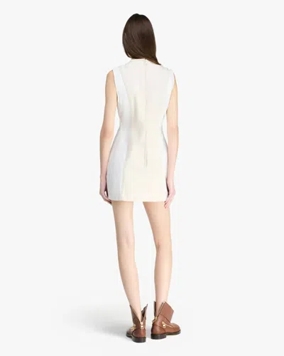 Jw Anderson Paneled Sleeveless Mini Shift Dress