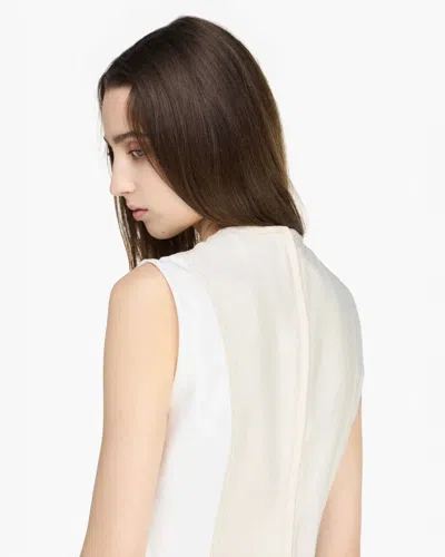 Jw Anderson Paneled Sleeveless Mini Shift Dress
