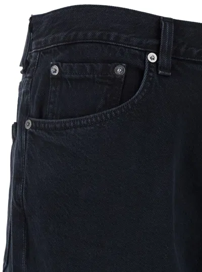 Agolde Crushed Wash Curtis Jeans In