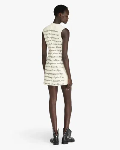 Jw Anderson Mini Abito In Raso Stampato  Donna