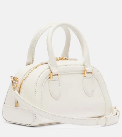 Alexander Mcqueen Mini Leather Birdee Boston Cross-body Bag