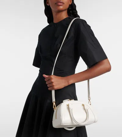 Alexander Mcqueen Mini Leather Birdee Boston Cross-body Bag