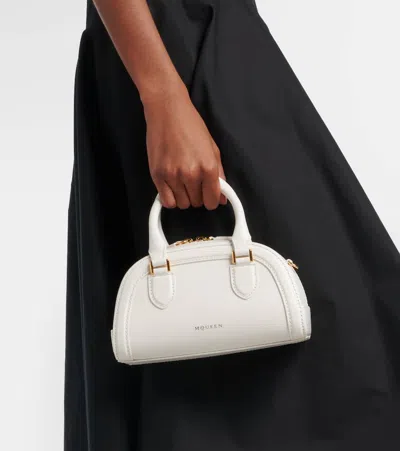 Alexander Mcqueen Mini Leather Birdee Boston Cross-body Bag