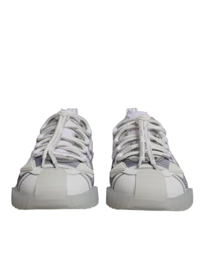 Pre-owned Dolce & Gabbana Multicolor Nylon Ns1 Low Top Sneakers Men's Shoes ()