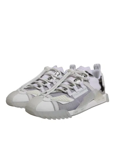 Pre-owned Dolce & Gabbana Multicolor Nylon Ns1 Low Top Sneakers Men's Shoes ()
