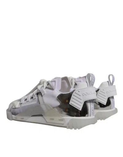 Pre-owned Dolce & Gabbana Multicolor Nylon Ns1 Low Top Sneakers Men's Shoes ()