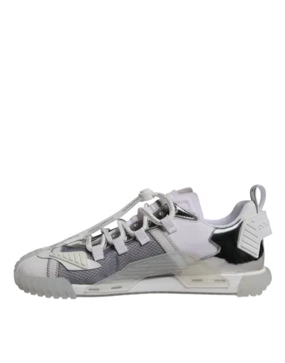 Pre-owned Dolce & Gabbana Multicolor Nylon Ns1 Low Top Sneakers Men's Shoes ()