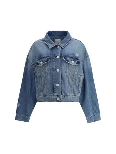 Pinko Distressed Denim Jacket